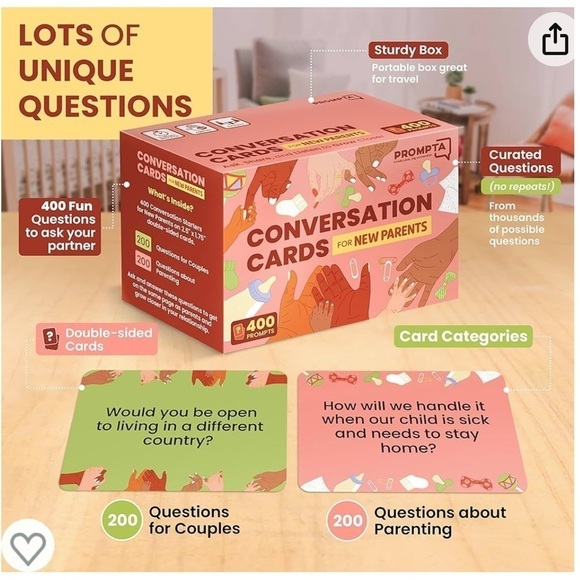 Conversation Cards For New Parents - Picture 5 of 8